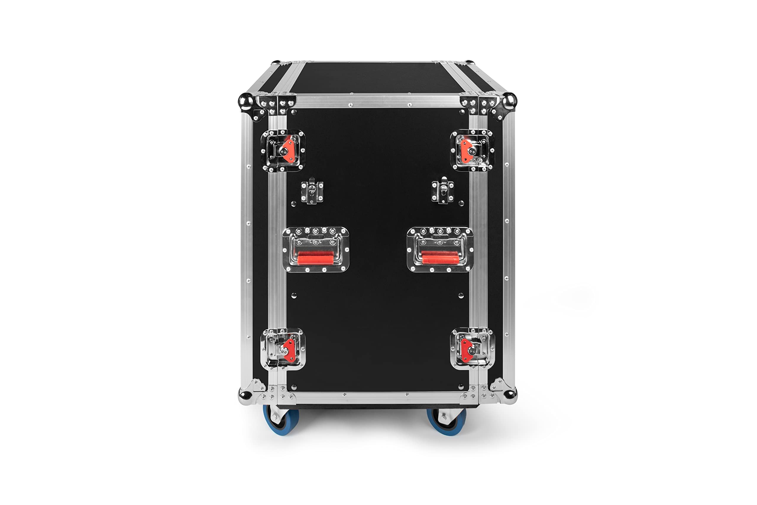 Gator Cases G-TOUR Touring Style ATA Road Rack Case with Dual Fold-Out Side Tables & Casters; 16U Rack (GTOUR16U-TBL)