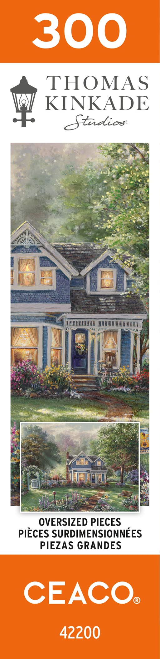 Ceaco - Thomas Kinkade - Inspirations - Springtime Memories - 300 Piece Jigsaw Puzzle