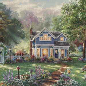 Ceaco - Thomas Kinkade - Inspirations - Springtime Memories - 300 Piece Jigsaw Puzzle