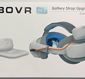 BOBOVR P4 Twin Battery Upgrade Combo - Compatible with Pico4 Accessories, Recirculating Power Supply System,Dual Battery Pack,B2 and Magnetic Charging Dock