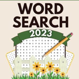 2023 Word Search for Adults with Over 2000 Smart Words to Find: Large Print Word Search Book with Over 100+ Word Puzzles for Adults, Teens, and Seniors