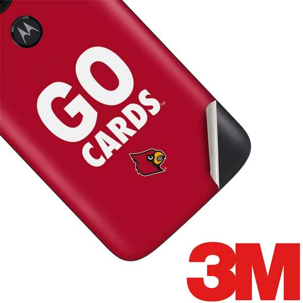 Skinit Decal Phone Skin Compatible with Moto E5 Play - Officially Licensed College Go Cards Design