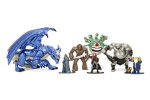 dungeons & dragons 1.65" mega pack die-cast collectible figures, toys for kids and adults