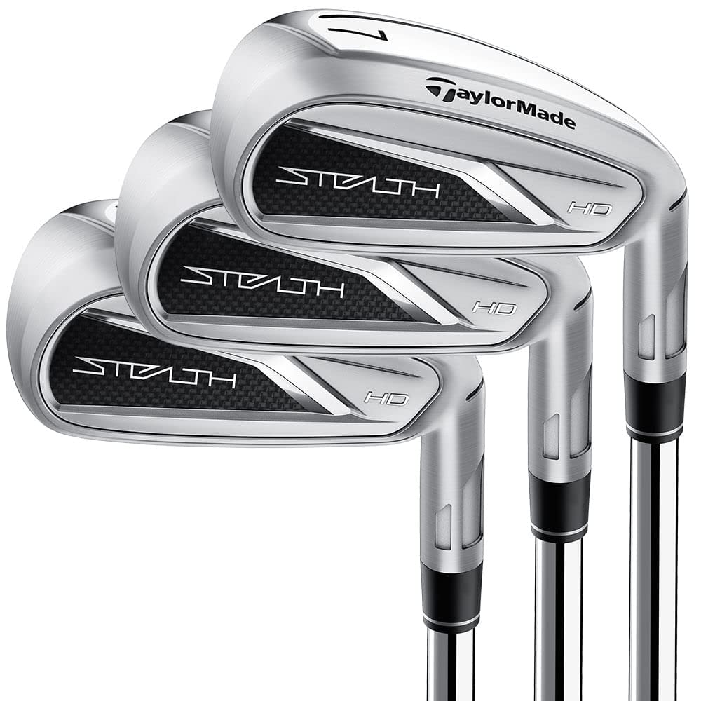 TaylorMade Golf Stealth HD Steel Iron Set 5 - PW/AW Right Hand Stiff Flex