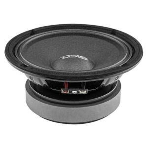 DS18 PRO-68XA 6.5” Special Edition 10th Anniversary Mid-Bass Loudspeaker 500 Watts Max 8-Ohms - Door Speakers for Car or Truck Stereo Sound System - 1 Speaker