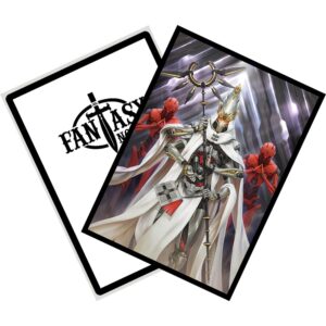 Fantasy North - Acheus - Machina Prophet - 100 Smooth Matte TCG Trading Card Sleeves - Fits Magic MTG Commander Pokemon and Other Card Games - Playing Card Sleeves