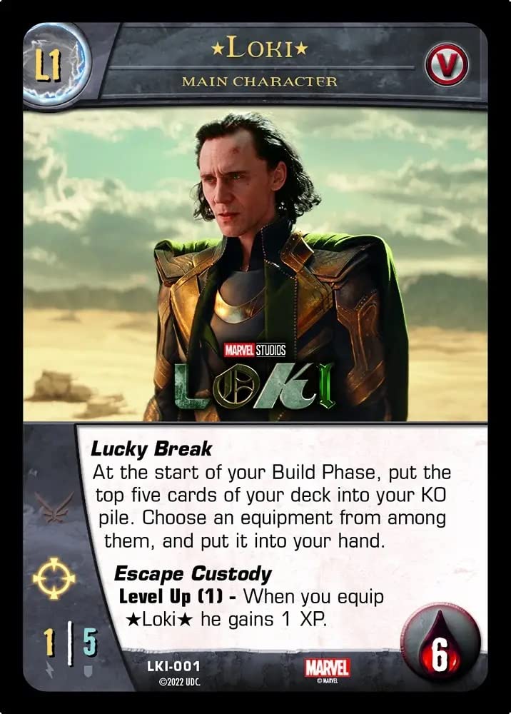 Upper Deck VS System 2PVG: Marvel: Loki