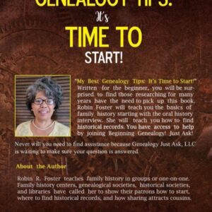 My Best Genealogy Tips: It's Time to Start!