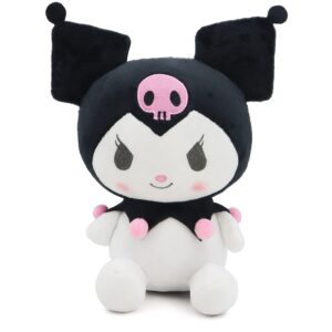 10" Cute Anime Plush Doll,Kawaii Cartoon Stuffed Plushie Toy,Gift for Children Girls Fans (Pink)