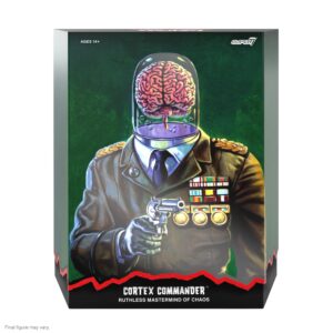 Super7 ULTIMATES! The Worst Cortex Commander - 7" The Worst Action Figure with Accessories Collectibles and Retro Toys