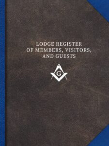 lodge register of members, visitors, and guests