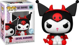 funko pop! animation: sanrio - devil kuromi hot topic expo 2022 exclusive, red