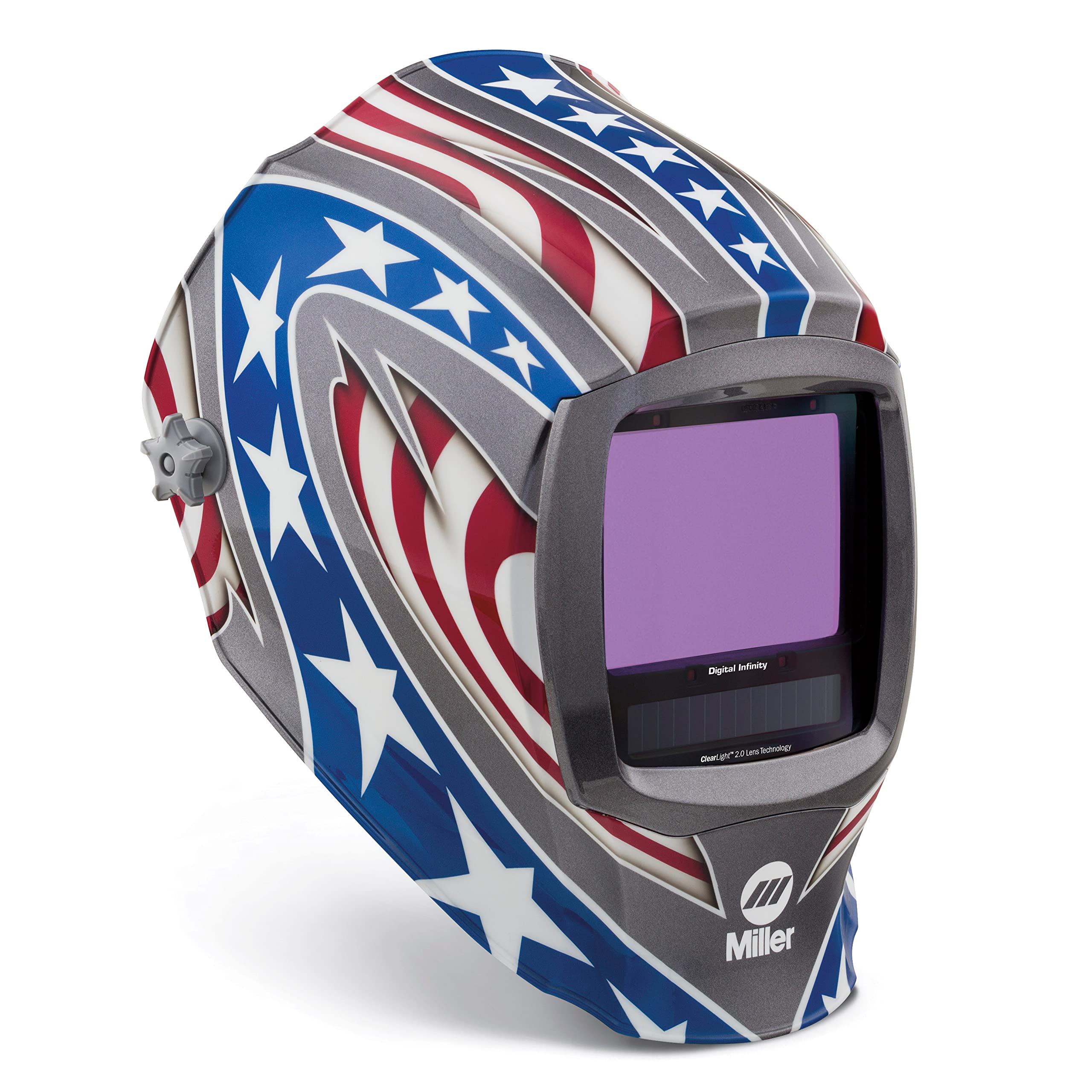 Miller Stars and Stripes Digital Infinity Auto Darkening Welding Helmet