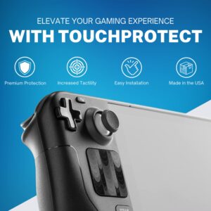 Steam Deck OLED Compatible Accesory. TouchProtect Skin to Add Grip, Style, Tactile Feedback, and Protect Steam Deck Trackpad. Touchpad Protector, Steam Deck Skin