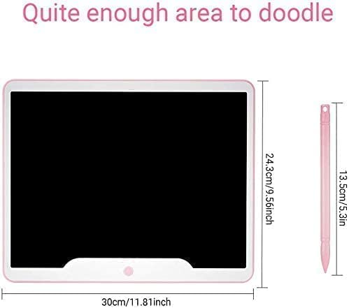 Toddler Toys for 3 4 5 6 7 Year Old Boys Girls Gifts, ScriMemo LCD Writing Tablet 15 Inch Kids Toys Doodle Pad, Reusable Drawing Board for Kids 3 4 5 6 7 8 9 Year Old Boy Girl Birthday Gifts (Pink)