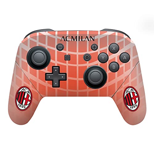 Head Case Designs Officially Licensed AC Milan Away 2020/21 Crest Kit Vinyl Sticker Gaming Skin Decal Cover Compatible with Nintendo Switch Pro Controller