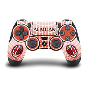 head case designs officially licensed ac milan away 2020/21 crest kit vinyl sticker gaming skin decal cover compatible with sony playstation 4 ps4 dualshock 4 controller