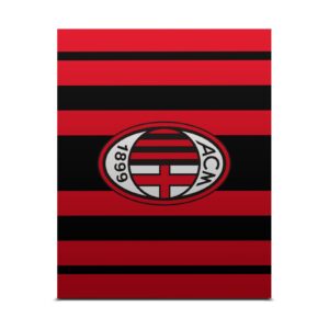 Head Case Designs Officially Licensed AC Milan Home 2021/22 Crest Kit Vinyl Sticker Gaming Skin Decal Cover Compatible with Xbox One X Console