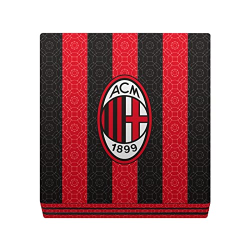 Head Case Designs Officially Licensed AC Milan Home 2020/21 Crest Kit Vinyl Sticker Gaming Skin Decal Cover Compatible with Sony Playstation 4 PS4 Pro Console