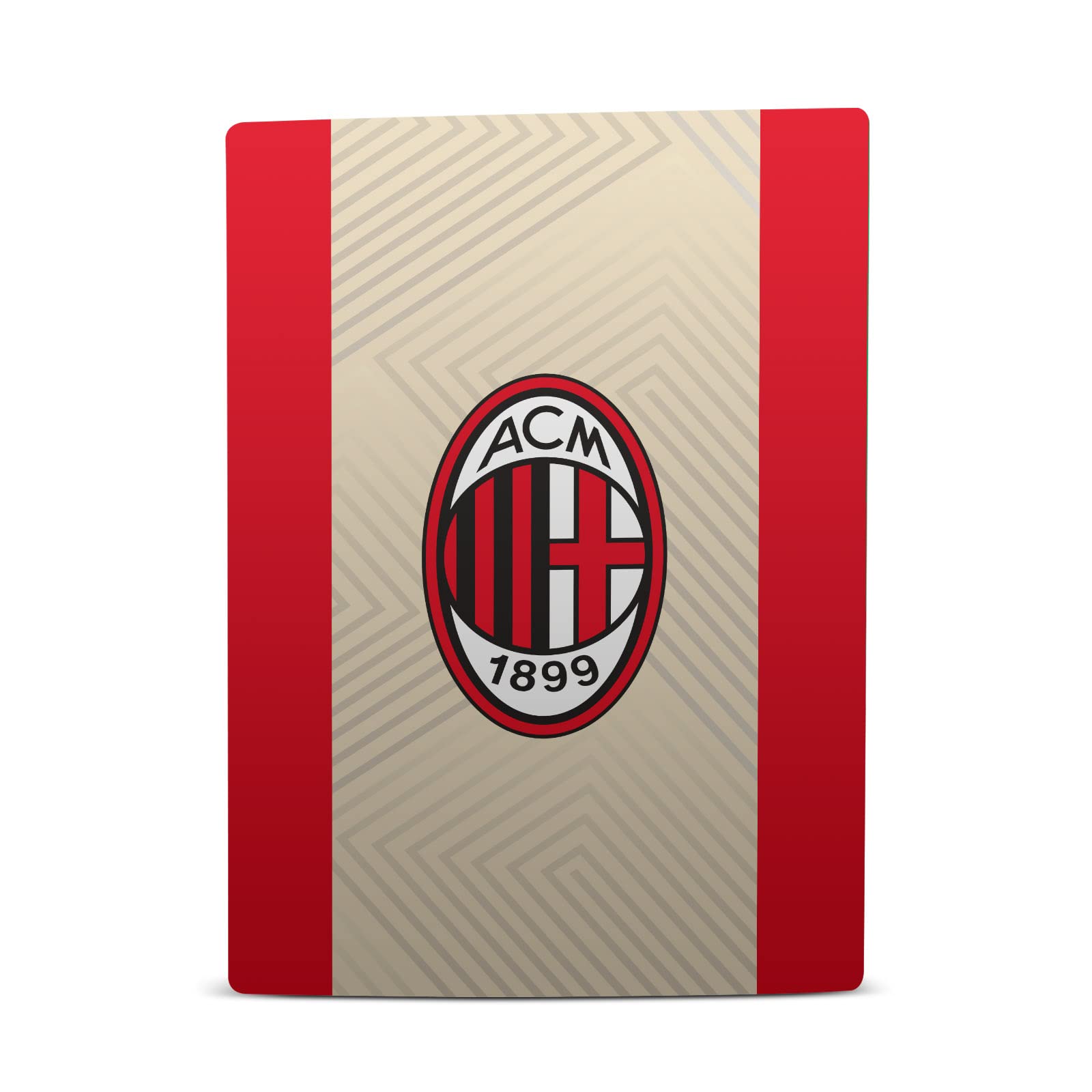 Head Case Designs Officially Licensed AC Milan Away 2021/22 Crest Kit Vinyl Faceplate Sticker Gaming Skin Decal Compatible With Sony PlayStation 5 PS5 Digital Edition Console and DualSense Controller