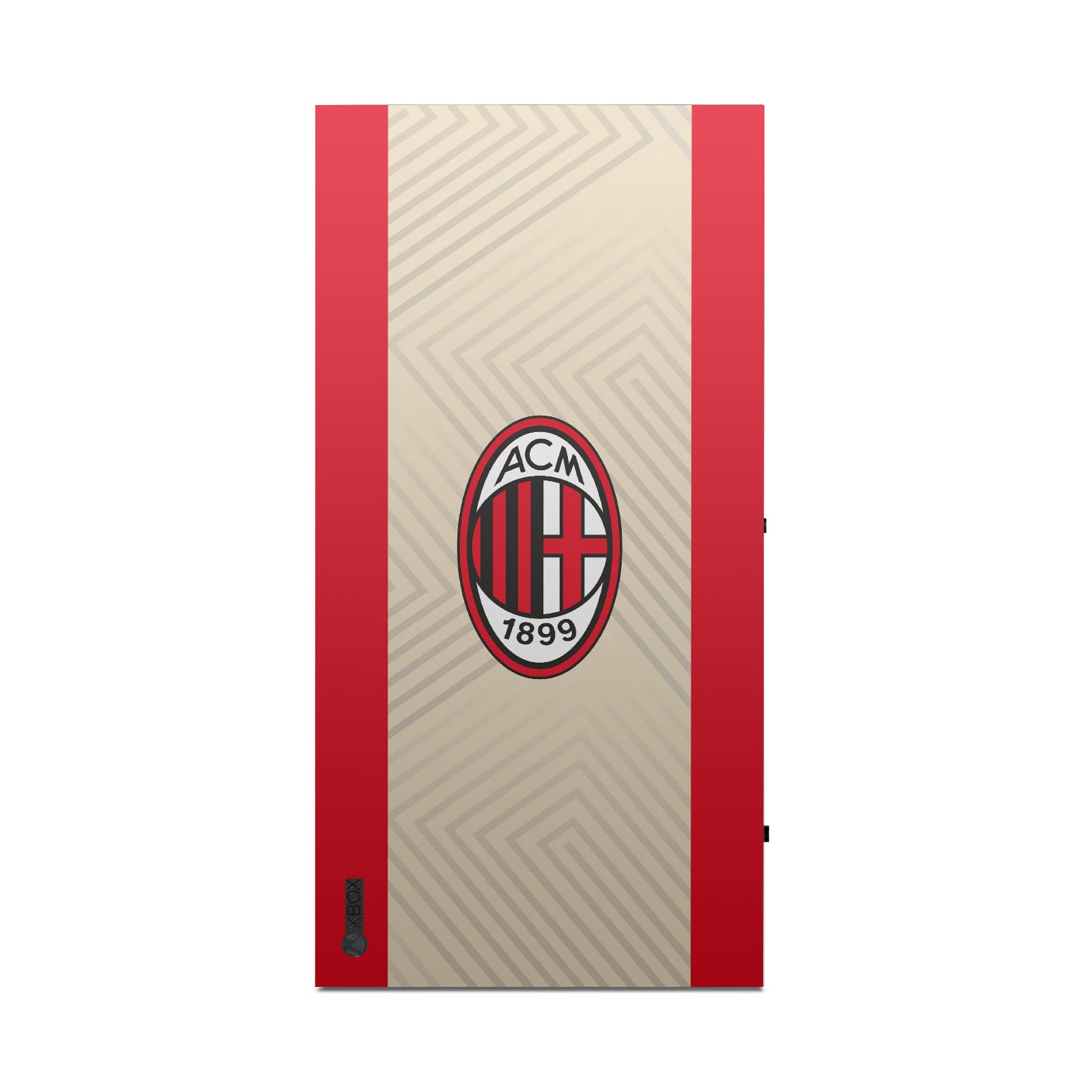 Head Case Designs Officially Licensed AC Milan Away 2021/22 Crest Kit Vinyl Sticker Gaming Skin Decal Cover Compatible with Xbox Series X Console