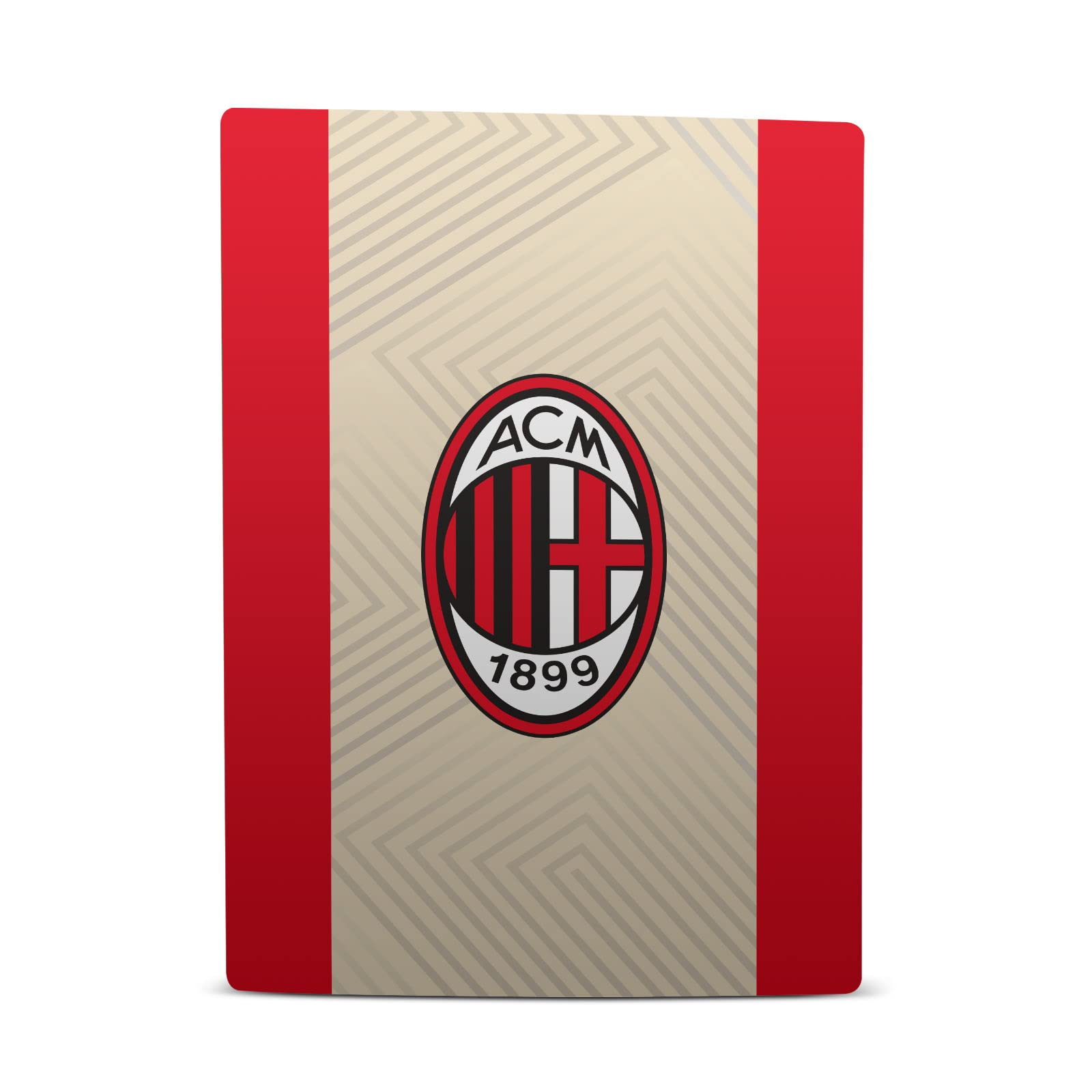 Head Case Designs Officially Licensed AC Milan Away 2021/22 Crest Kit Vinyl Faceplate Sticker Gaming Skin Decal Compatible With Sony PlayStation 5 PS5 Digital Edition Console and DualSense Controller