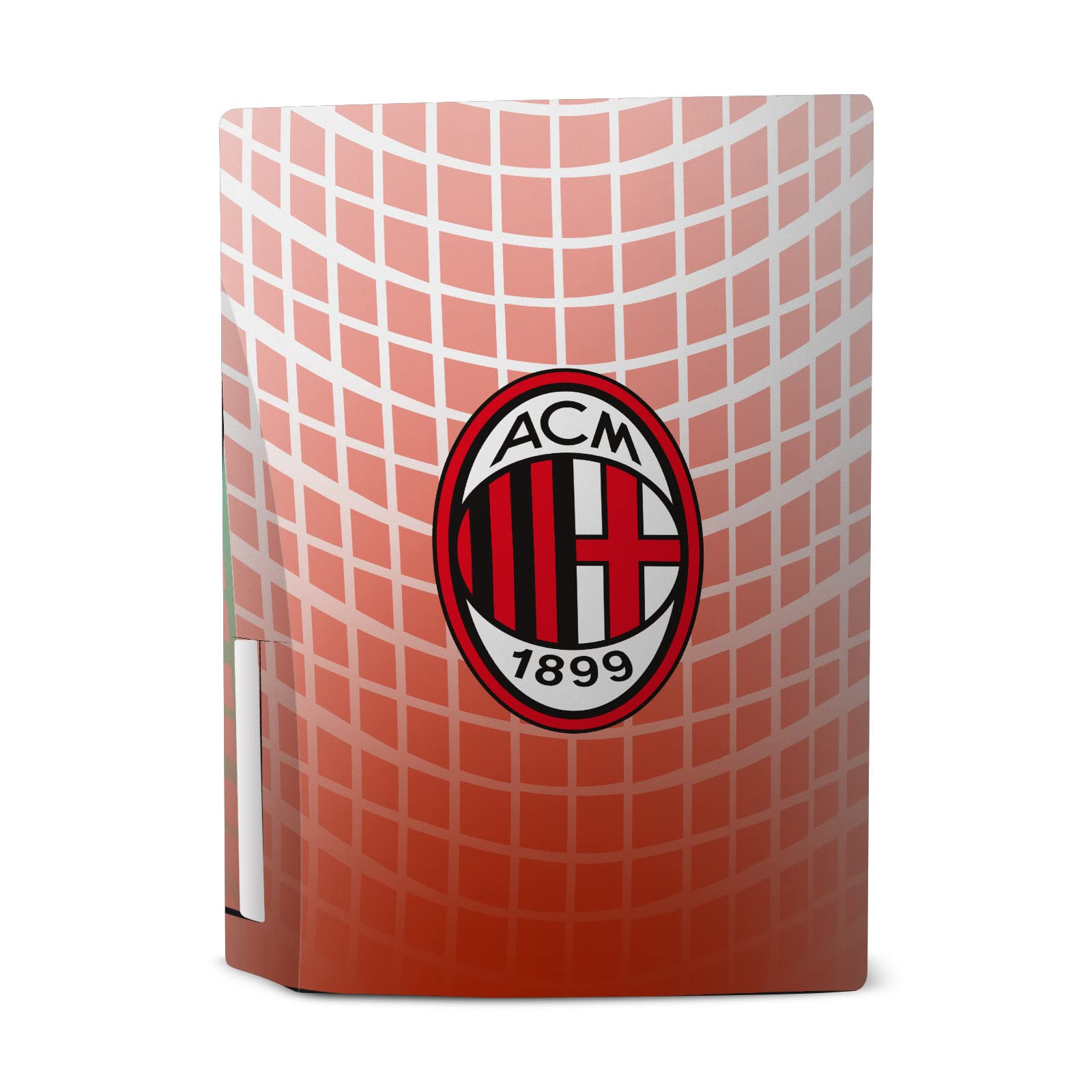 Head Case Designs Officially Licensed AC Milan Away 2020/21 Crest Kit Vinyl Faceplate Sticker Gaming Skin Decal Cover Compatible with Sony Playstation 5 PS5 Disc Edition Console