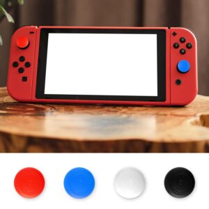 4pcs Back Stand for Nintendo Switch, Switch Back Stand Replacement with Thumb Grip Switch Back Bracket Switch Replacement Kickstand Repair