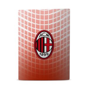 Head Case Designs Officially Licensed AC Milan Away 2020/21 Crest Kit Vinyl Faceplate Sticker Gaming Skin Decal Cover Compatible with Sony Playstation 5 PS5 Disc Edition Console