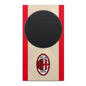 Head Case Designs Officially Licensed AC Milan Away 2021/22 Crest Kit Vinyl Sticker Gaming Skin Decal Cover Compatible with Xbox Series S Console