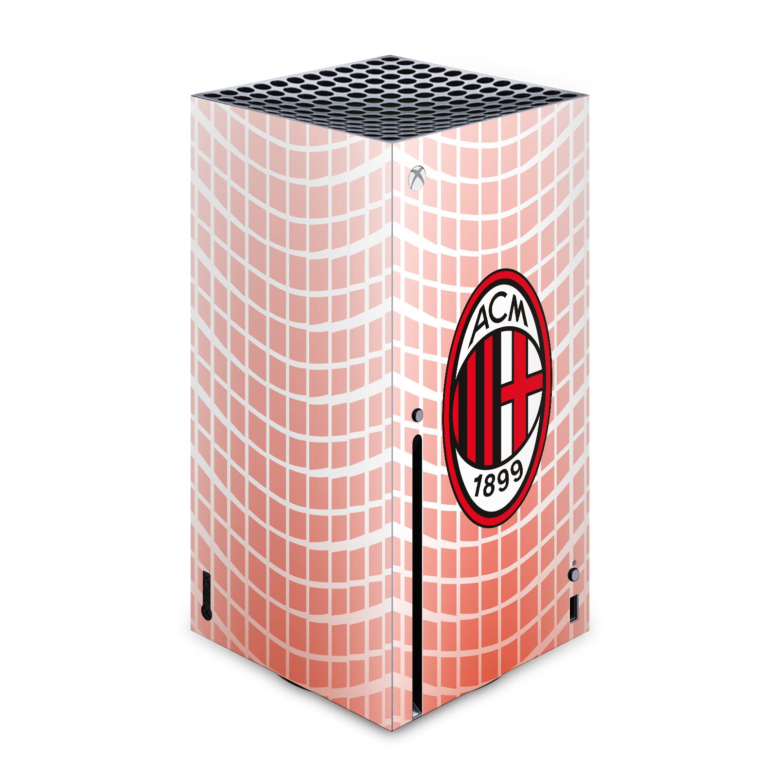 Head Case Designs Officially Licensed AC Milan Away 2020/21 Crest Kit Vinyl Sticker Gaming Skin Decal Cover Compatible with Xbox Series X Console