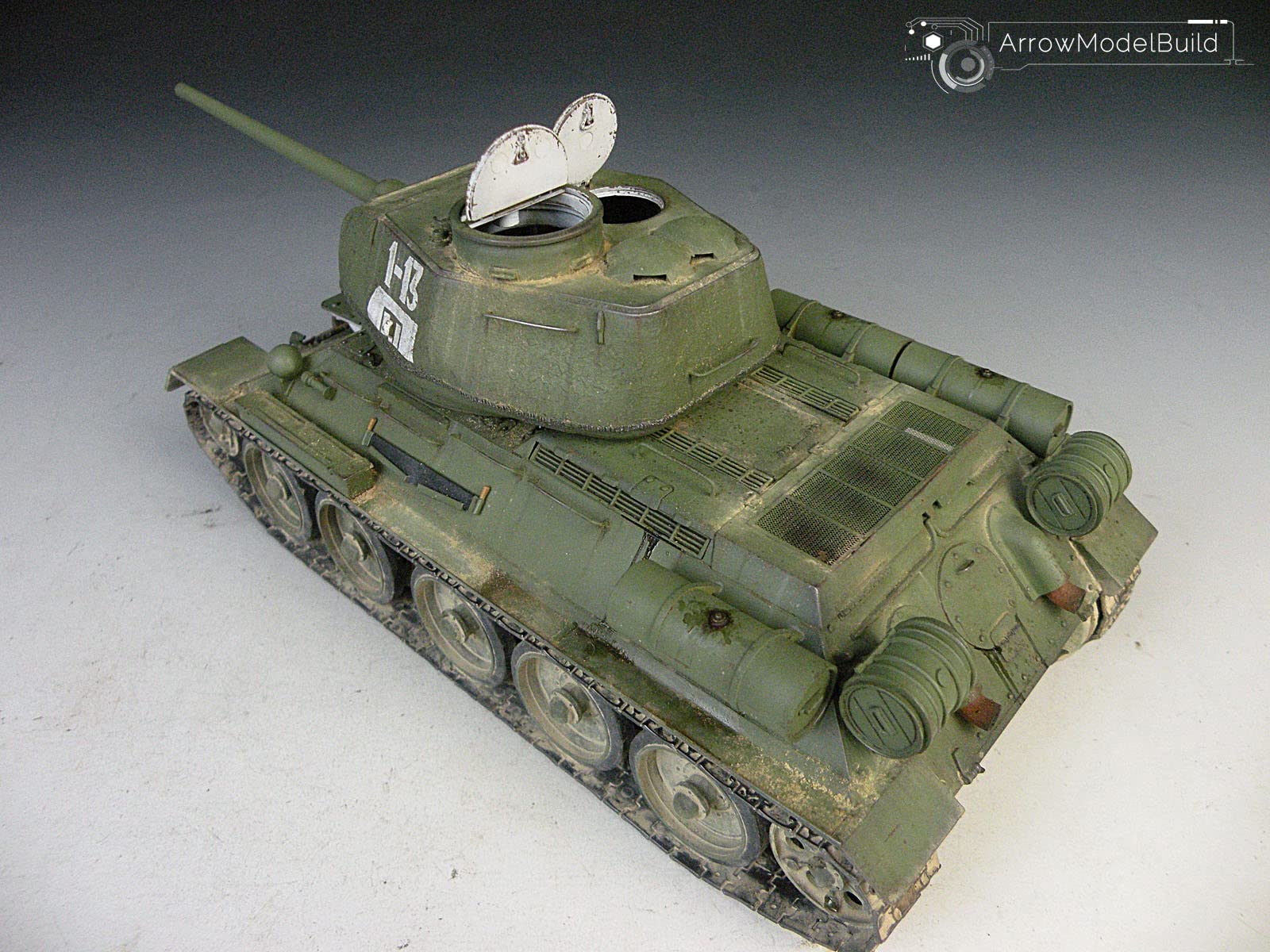 Military Tank Model, 1/16 Scale Soviet T-34/85 Tank Model, Adult Toys and Gift