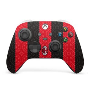 Head Case Designs Officially Licensed AC Milan Home 2020/21 Crest Kit Vinyl Sticker Gaming Skin Decal Cover Compatible with Xbox Series X/S Controller