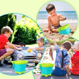 Lehoo Castle Beach Sand Toys, Sandbox Toys with Collapsible Sand Buckets and Shovels for Kids, Included Dinosaur Sand Molds, Mesh Bag, Watering Can, Summer Outdoor Toys for Boys Girls