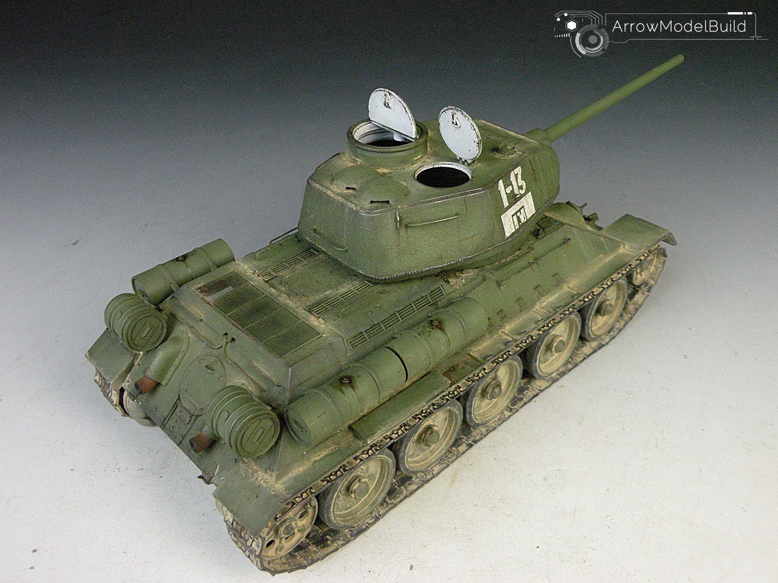 Military Tank Model, 1/16 Scale Soviet T-34/85 Tank Model, Adult Toys and Gift