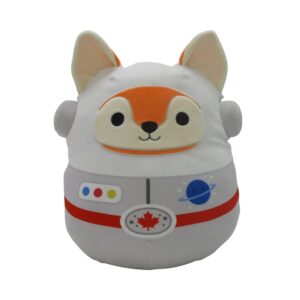 squishmallows 12-inch astronaut fox plush - add james to your squad, ultrasoft stuffed animal medium-sized plush toy, official kellytoy plush