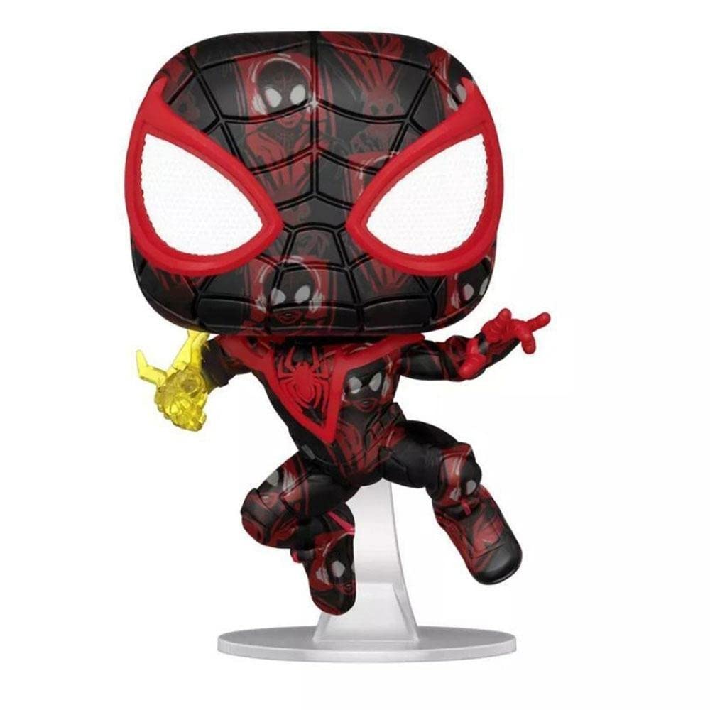 Funko Marvel Miles Morales Spider-Man Pop! Vinyl Collectible Bobble-Head Limited Edition Exclusive Art Series