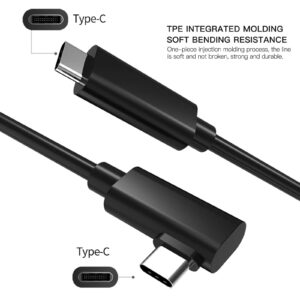 USonline911 16ft USB 3.2 Gen 1 Type-C-C Cable for Oculus Quest 1/Oculus Quest 2 Link Cable for Gaming on PC