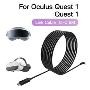 USonline911 16ft USB 3.2 Gen 1 Type-C-C Cable for Oculus Quest 1/Oculus Quest 2 Link Cable for Gaming on PC