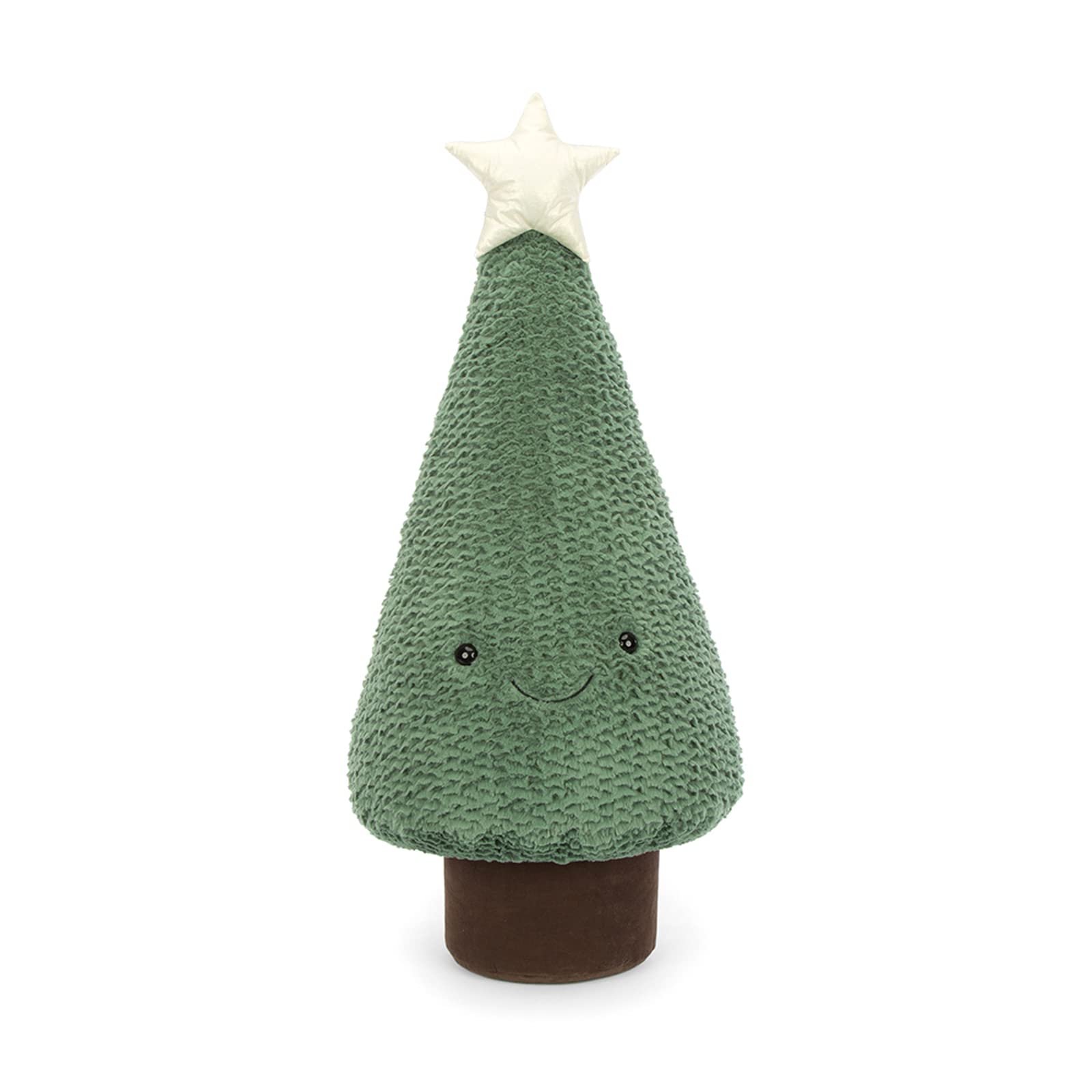 Jellycat Amuseables Blue Spruce Christmas Tree Stuffed Plush, Really Big