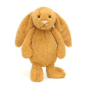 Jellycat Bashful Golden Bunny Stuffed Animal, Medium