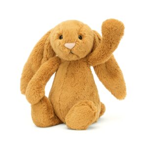 Jellycat Bashful Golden Bunny Stuffed Animal, Medium