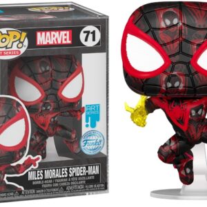 Funko Marvel Miles Morales Spider-Man Pop! Vinyl Collectible Bobble-Head Limited Edition Exclusive Art Series