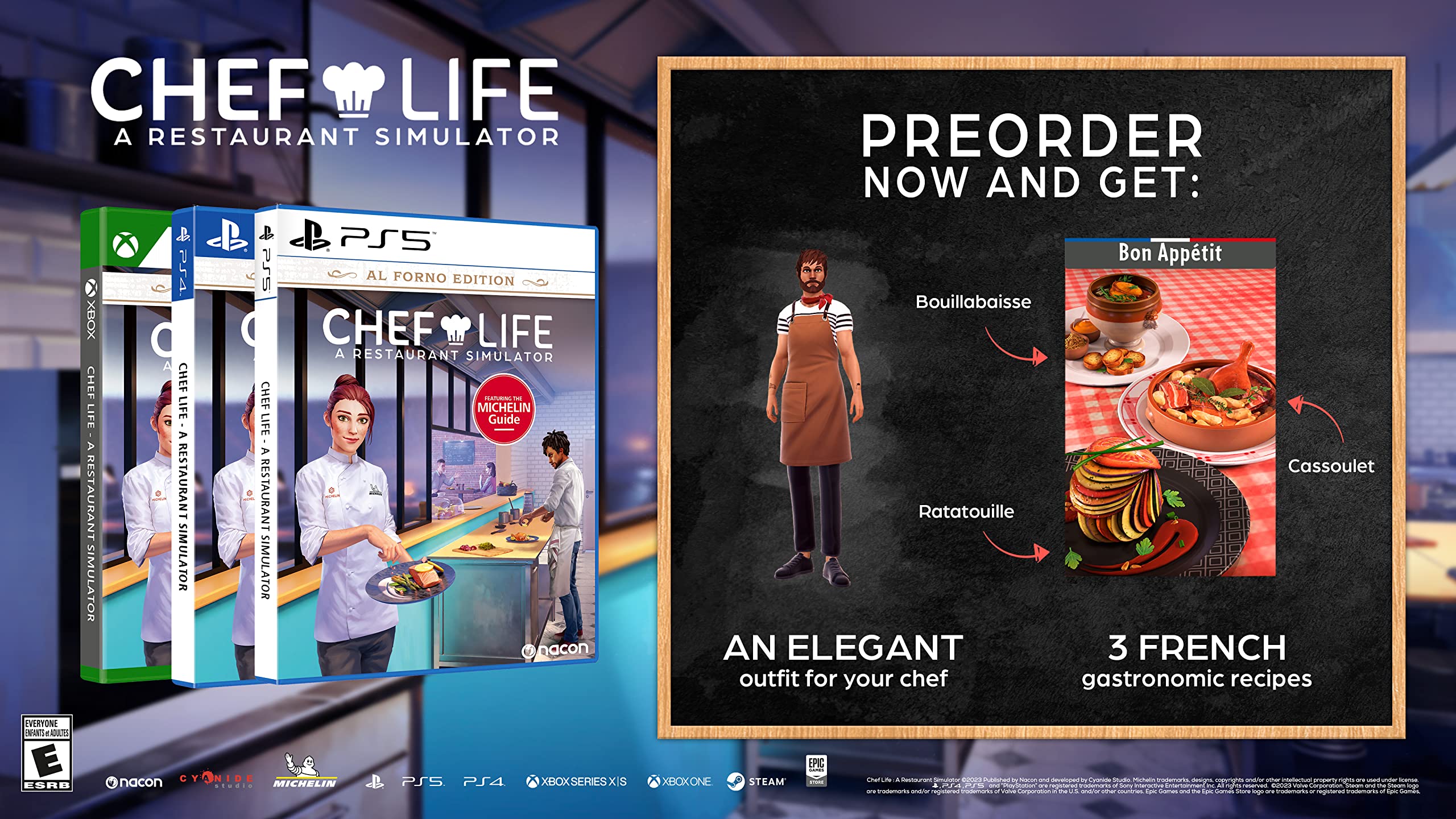 Chef Life: A Restaurant Simulator - Al Forno Edition (PS5)