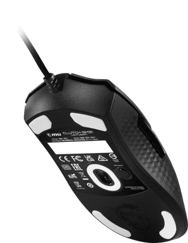 MSI MS633 Clutch GM31 Gaming Mouse, Lightweight