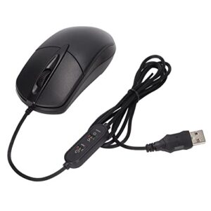 ASHATA Heated Mouse, Constant Temperature Adjustment Wired Heated Mouse Widely Compatible for PC for Laptops for Desktops