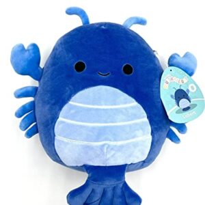 Squishmallows Rare 8-Inch Lobert The Blue Lobster Crab Plush - Add Lobert to Your Squad, Ultrasoft Stuffed Animal Large Plush Toy, Official Kellytoy Plush