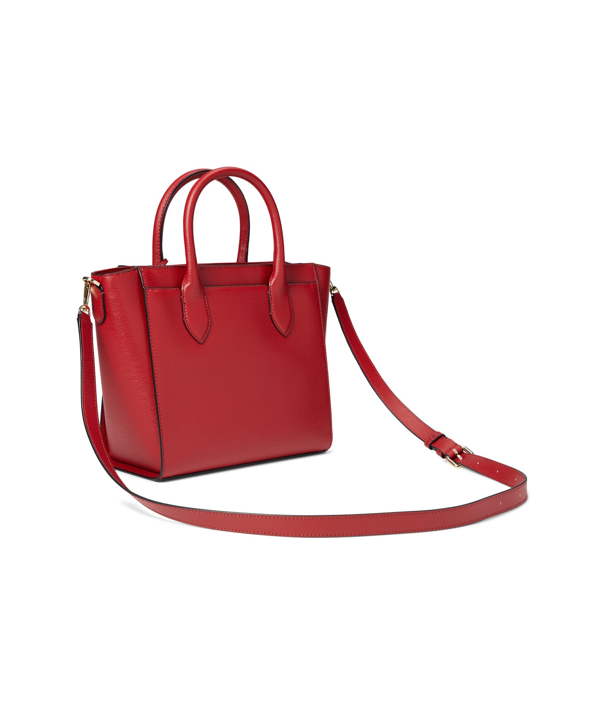 DKNY Valery Large Satchel Bright Red One Size