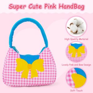 Toddler Purse Baby Girl Toys,Prentend Play Purse for Little Girls Princess1 2 3 4 Years Old, My First Purse Toddler Toys Set with Accessories Perfect for Baby Girl Gifts on Birthday Valentine's Day