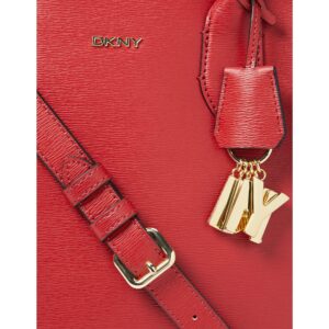 DKNY Valery Large Satchel Bright Red One Size